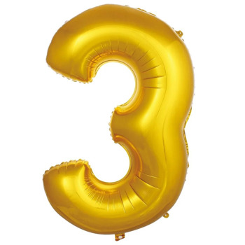 3 Rakam 40 inç Balon 100 cm