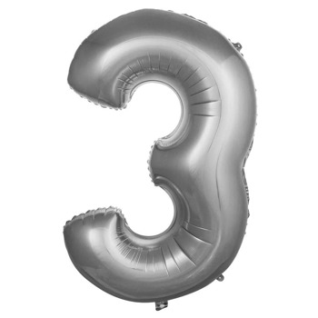 3 Rakam 40 inç Balon 100 cm
