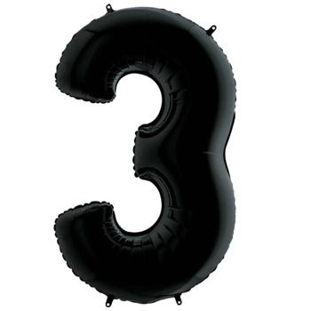 3 Rakam 40 inç Balon 100 cm