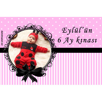 6 Ay Kınası Temalı Magnet