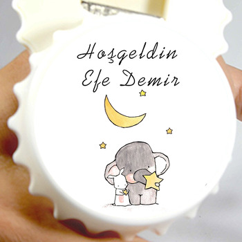 Fil ve Tavşan Temalı Kapak Açacak