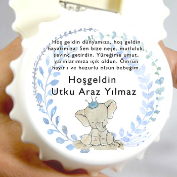 Mavi Fil Temalı Kapak Açacak