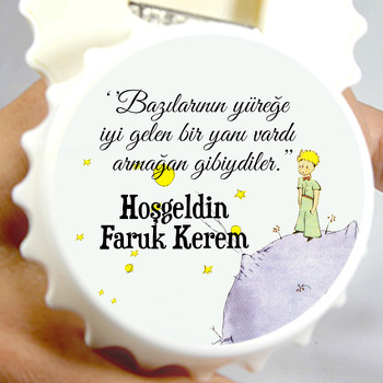 Küçük Prens Klasik Temalı Magnet Kapak Açacak