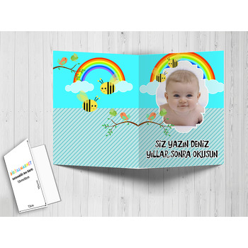 Şirin Kuşlar Temalı Anı Kartı
