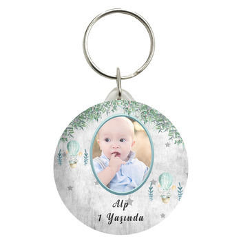 Hoşgeldin Bebek Fil Temalı Hoşgeldin Bebek Anahtarlık