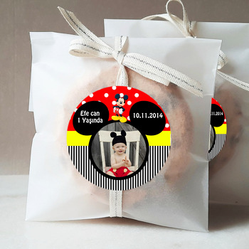 Mickey Mouse Resimli Sticker