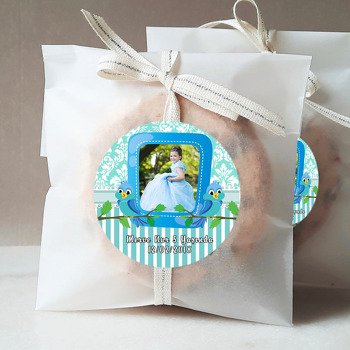 Sevimli Kuş Temalı Resimli Sticker