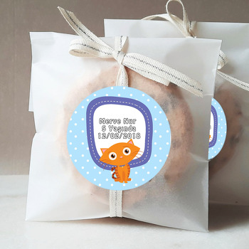 Sevimli Kedi Temalı Sticker