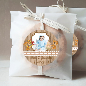 Oyuncak Ayı Temalı Resimli Sticker