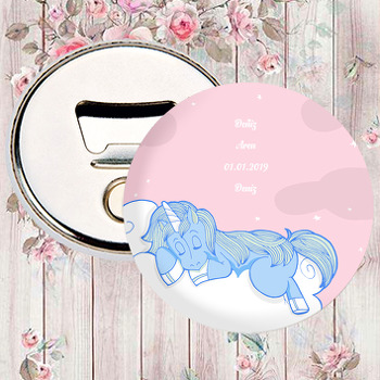 Unicorn Temalı Magnet Açacak