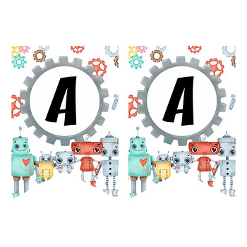 Akıllı Robotlar Temalı Flama Banner