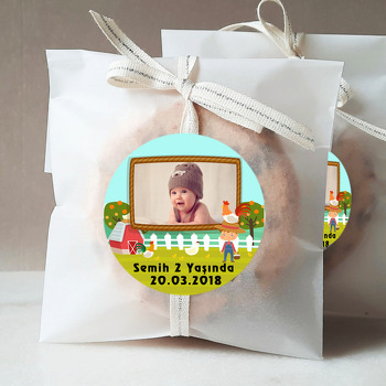 Ali Baba ve Çiftlik Temalı Resimli Sticker
