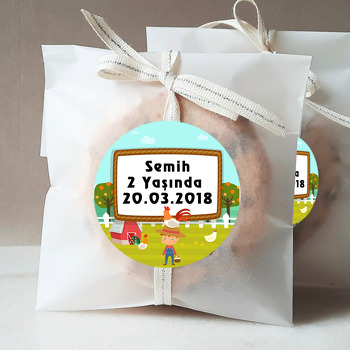 Ali Baba ve Çiftlik Temalı Sticker