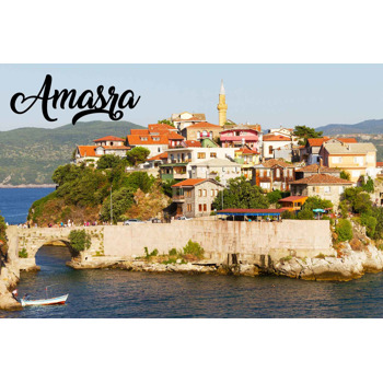 Amasra Kemere Köprüsü Temalı Magnet