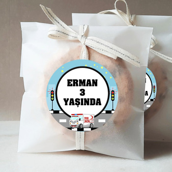 Ambulans Temalı Sticker