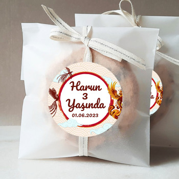 Anka Kuşu Temalı Sticker