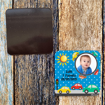 Arabalar Temalı Magnet