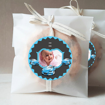 Arabalar Temalı Sticker