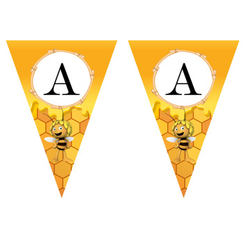Arı Maya Temalı Parti Banner