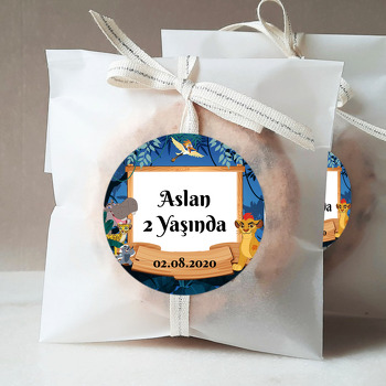 Aslan Koruyucular Temalı Sticker