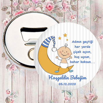 Aydede ile Erkek Bebek Temalı Magnet Açacak