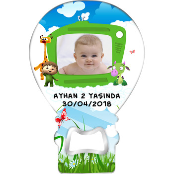 Baby Tv Temalı Balon Magnet Açacak