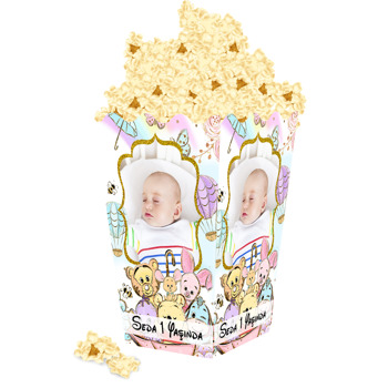 Baby Winnie The Pooh Temalı Popcorn Kutusu