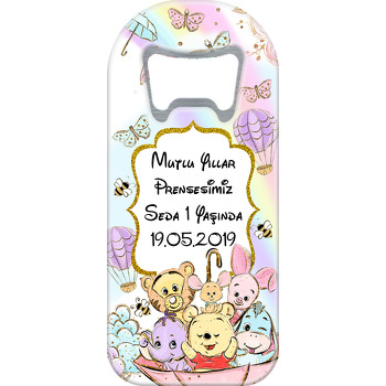 Baby Winnie The Pooh Temalı Uzun Magnet Açacak