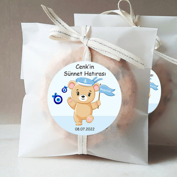 Bahriyeli Denizci Ayıcık ile Sünnet Temalı Sticker