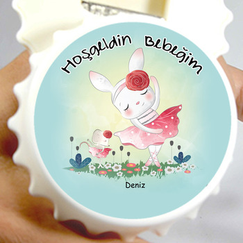 Balerin Tavşan Temalı Kapak  Açacak