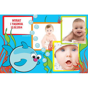 Balık Temalı Magnet