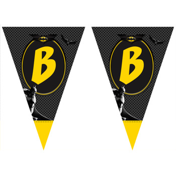 Batman Siyah Fon Temalı Parti Banner