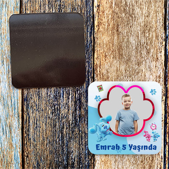 Bluenun İpuçları Temalı Kare Magnet