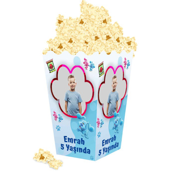 Bluenun İpuçları Temalı Popcorn Kutusu