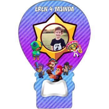 Brawl Star Temalı Balon Magnet Açacak