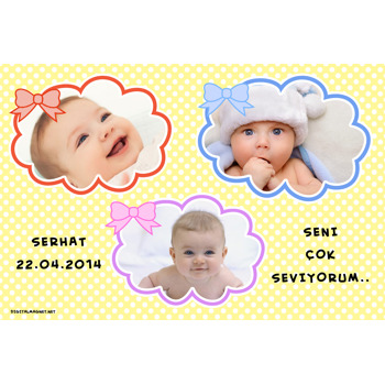 Bulut Çerçeveli Magnet