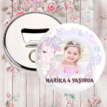 Bulutlar İçerisinde Unicorn Temalı Magnet Açacak