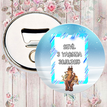 Buz Devri Temalı Magnet Açacak