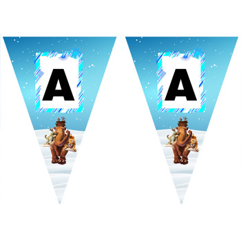 Buz Devri Temalı Parti Banner