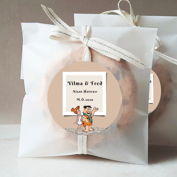 Çakmaktaşlar Temalı Sticker