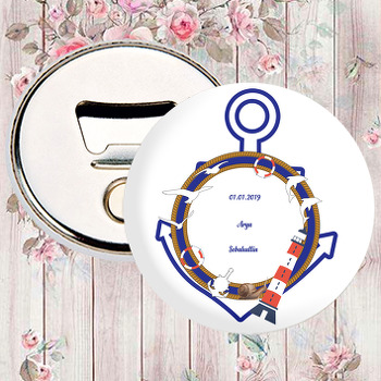 Çapa Temalı Hoşgeldin Bebek Magnet Açacak