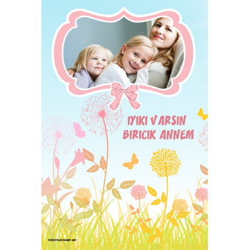 Çiçek Temalı Magnet