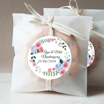 Çiçek Temalı Sticker