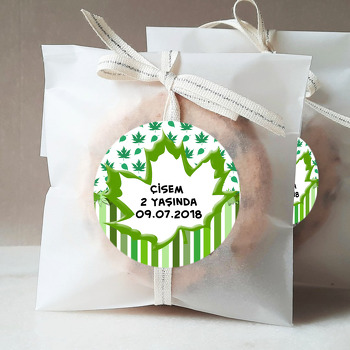 Çınar Yaprak Temalı Sticker