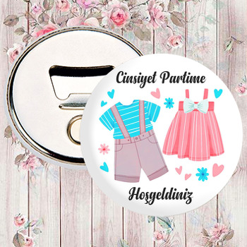 Cinsiyet Partisi Tulum ile Elbise Temalı Magnet Açacak