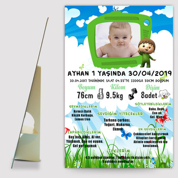 Baby Tv Temalı Anı Panosu