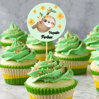 Dalda Tropikal Hayvan Temalı Parti Kürdan Süs