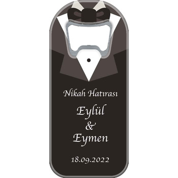 Damatlık Temalı Uzun Magnet Açacak