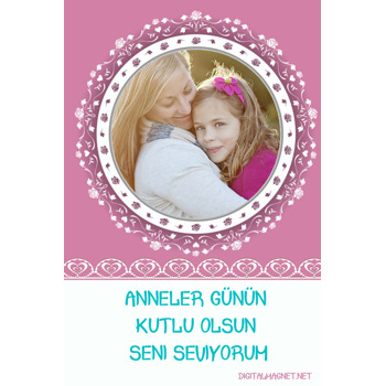 Dantel Çerçeveli Magnet