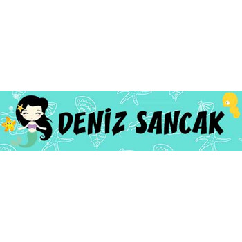 Deniz Kızı Temalı Kalem Etiketi